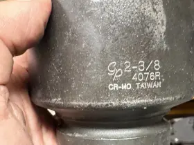 Gp 4076r Grey Pneumatic 1 Inch Drive X 2-3/8 Standard Length Impact Socket