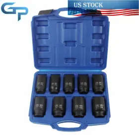 GRE77730 GREATPARTS Impact Socket Tool Drive Axle Hub Nut Kit