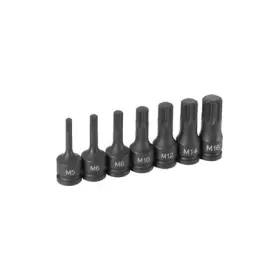 1207S GREY PNEUMATIC Drive Triple Square Impact Socket Set
