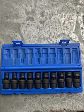 1210UM GREY PNEUMATIC Swivel Impact Socket Set