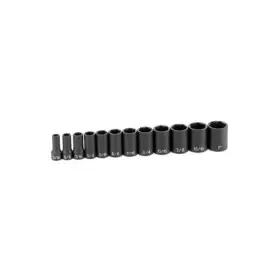 1213SD GREY PNEUMATIC Drive Point Semi Socket Set