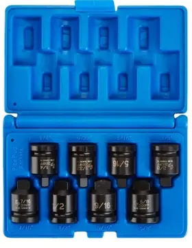 1308P GREY PNEUMATIC Drive Point Pipe Plug Impact Socket Set