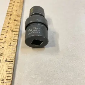 2018UM GREY PNEUMATIC Swivel Impact Socket Drive Point #2