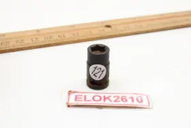 910RG GREY PNEUMATIC Drive Standard Magnetic Impact Socket