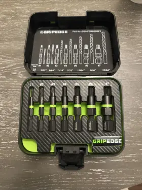 GE14FORSESRPT GRIP EDGE Drill Bit Set Fors Extractor #2
