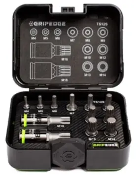 GTTS12S GRIP EDGE Rpt Triple Square Driver Set