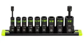 GE9ASSESRPT GRIP EDGE TOOLS Drive Rpt Socket Extractor Set