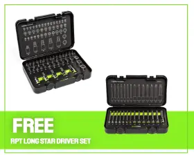 MST45S GRIP EDGE TOOLS Gripedge Master Rpt Driver Set Star