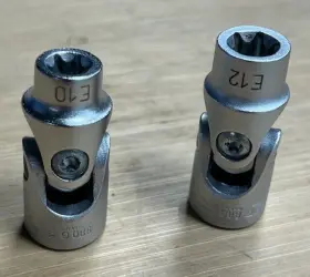 HZ880G-E10 HAZET Torx Joint Sockets Drive E12