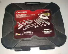 1000029919 HUSKY Ratchet Socket Combination Wrench Set
