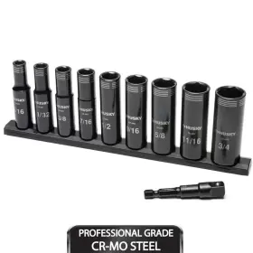 1003433676 HUSKY Drive Wall Impact Socket Set