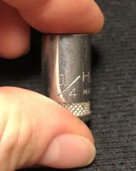 CM808 HUSKY Double Square Socket Drive Star #3