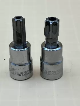 T55-T50 HUSKY Torx Tamper Bit Socket Tool Drive #2