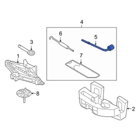 091313B010 HYUNDAI OE Wheel Lug Wrench