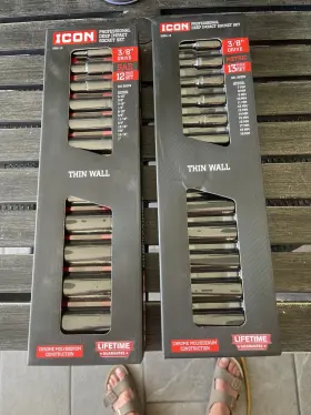 59739-59756 ICON Drive Impact Socket Set