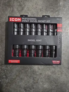 59748 ICON Drive Impact Socket Set