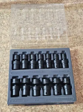 59763 ICON Drive Impact Swivel Socket Set Box