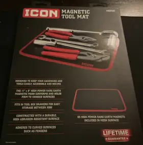 70077 ICON Magnetic Tool Mat Holder