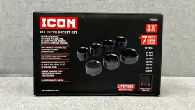 Icon 70146 3/8 Inch Drive Oil Filter Sockets 7-piece Moft6 Free Shipping