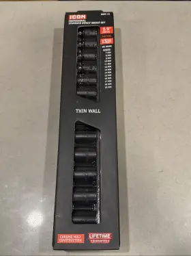 70432 ICON Impact Socket Set Drive