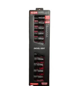 ITEM-59745 ICON Impact Swivel Socket Set Drive Box