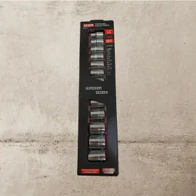 58096 ICON PROFESSIONAL Drive Shallow Socket Set