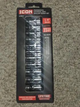 S11JM11 ICON Joint Shallow Socket Set