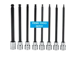 S2BHLS-8 ICON Drive Ball Hex Bit Socket Set