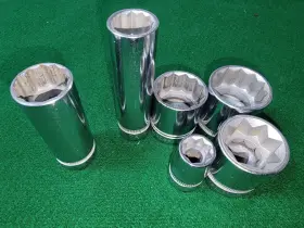 1214S-1226S-6229B INDESTRO Drive Sockets Up