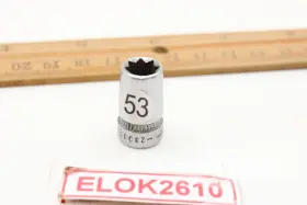 2808S INDESTRO SUPER Socket Drive Point Double Square