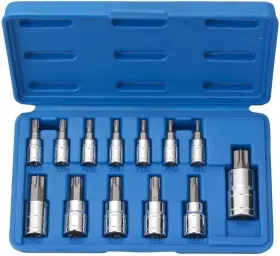 B078922K69 J-R QUALITY TOOLS Torx Torq Bit Socket Set T60