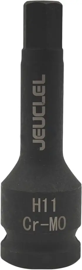 747832237319 JEUCLEL Hex Impact Bit Socket Drive Allen Crmo