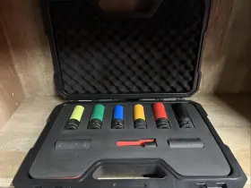 VT18085D JIKKOLUMLUKKA Alloy Wheel Nut Socket Set