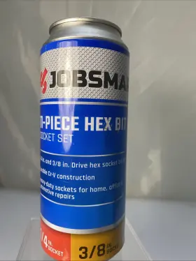 2087714 JOBSMART Hex Bit Socket Set Drive