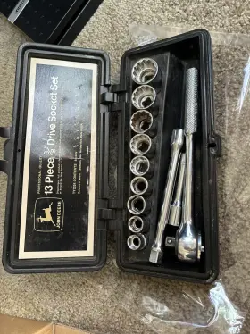 TY3324 JOHN DEERE Drive Socket Ratchet Extension Set