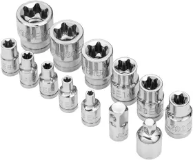 652569768091 JU JIAN TEC Torx Socket Set Design E4 E20 Star