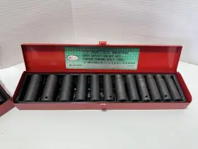 KTI32200 K-TOOL INTERNATIONAL Drive Impact Socket Set Forged #3