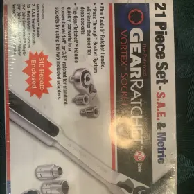 8921 KD TOOLS Gear Ratchet Vortex Socket #2
