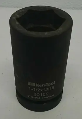 Ken-tool 30150 Ken-tool 1-1/2 X 3/16 Impact Socket Heavy-duty Durable Performance Ken-tool 30150 Ken-tool 1-1/2 X 3/16 Impact Socket Heavy-duty Durable Performance