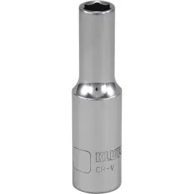 Klutch 2910340 Deep Socket Metric 6mm 3/8 Inch -drive 6-pt