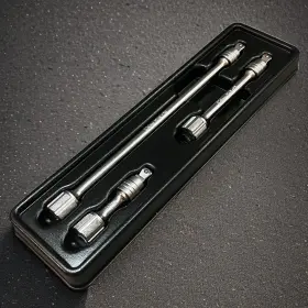 Ko-ken Pk3763l/3 Ko-ken 3-piece 3/8 Drive Locking Wobble-fix Extension Bar Set