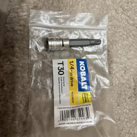 338205-0622 KOBALT Drive Torx Bit Socket T30