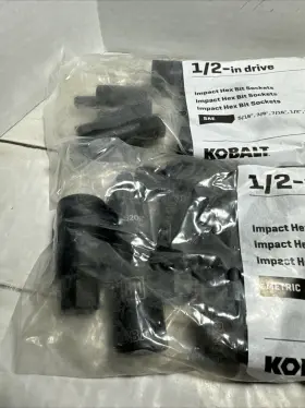 4103170 KOBALT Bit Driver Socket Set Impact #3