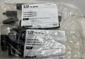 4103170 KOBALT Bit Driver Socket Set Impact