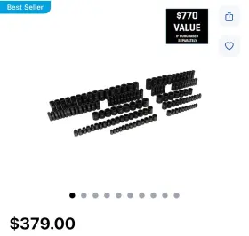 4103171 KOBALT Standard Drive Impact Socket Set