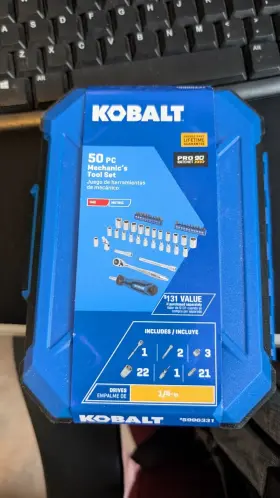 5996331 KOBALT Mechanics Tool Set