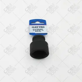 Kt Pro 710591958272 D1410s36d - 10/8 Inch Sae 1/2 Drive Impact Socket 6 Point