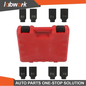 TL35400Q LABWORK Drive Spindle Axle Nut Impact Socket Set