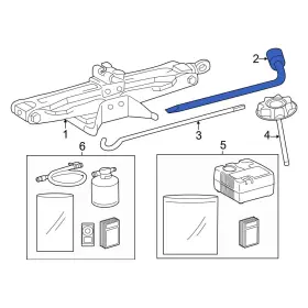 091500E020 LEXUS OE Wheel Lug Wrench