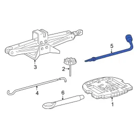915006010 LEXUS OE Wheel Lug Wrench